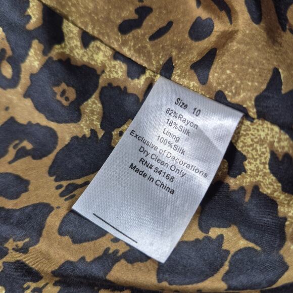 Elliott Lauren Black Velvet Silk Lined Button Up 4 Pocket Jacket Dress 10 - Picture 5 of 5